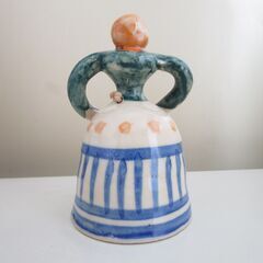 スペイン　トレド　陶器　ベル　人形の画像