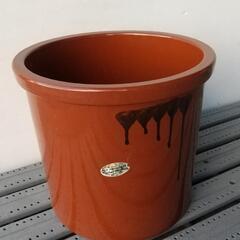 ☆久松窯　保存容器　丸壺
サイズ8号☆　