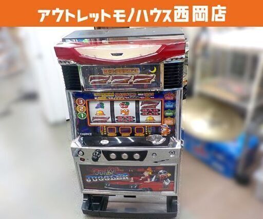 KitAC 北電子 ファンキージャグラー 5号機 実機 家庭用100V メダル使用機 メダル付き ドアキー/設定キー付き スロット 西岡店