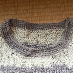 手編みセーター
の画像