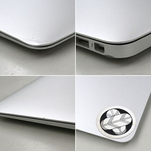 初期化済み APPLE MacBook Air 7,2 Core i7 2.20GHz 13.3インチ A1466(Early 2015) 8GB SSD256GB USキーボード 充放電53回 本体のみ ノートパソコン 札幌市 清田区 平岡
