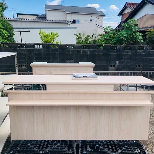 ⭐️業務用⭐️バーカウンター　店舗什器　220サイズ