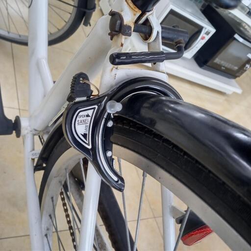 ☆ジモティ割あり☆ 自転車 27インチ 白 クリーニング済み OJ5448