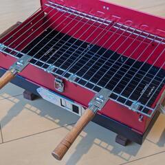 【引渡完了】【未使用】 小型折り畳み BBQ グリル