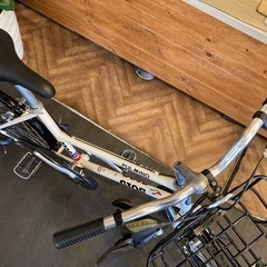 【SALE！全品防犯登録無料！GIOS PUL MINO前後タイヤ・チューブ新品！】7段変速　20インチミニベロ　ホワイトの画像