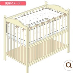西松屋　スマートエンジェル　ベッドガードの画像