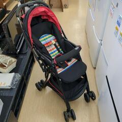 ベビーカー☆GRACO、ブラック＆レッドカラー、赤ちゃん、移動【...