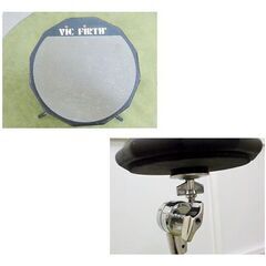 VIC FIRTH 練習用パッド 6インチ Peal製スタンド付き トレーニングパッド  プラクティスパッド 西岡店 の画像