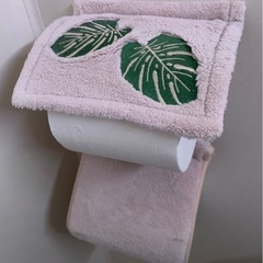 Hawaii風トイレットペーパーカバーの画像