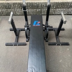 ファイティングロード　ベンチプレスセット セーフティーラック付きの画像