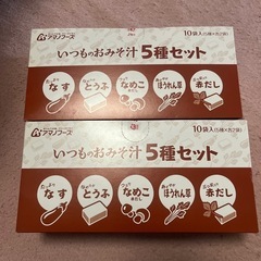 お味噌汁10食×２