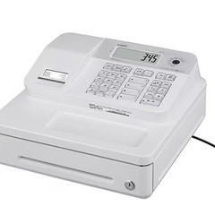 カシオ　レジスター　ホワイト　SR-G3-WE