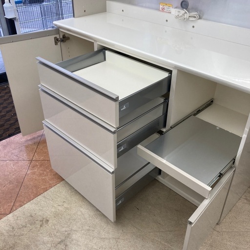✨国産日本製✨PAMOUNA パモウナ IDC大塚家具 2面レンジボード✨1068