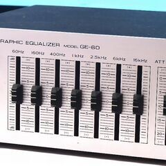グラフィックイコライザー　TRIO GE-60