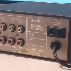 グラフィックイコライザー　TRIO GE-60の画像