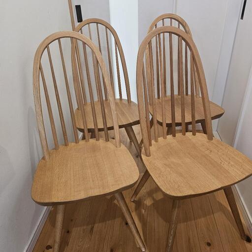 飛騨産業 ダイニングチェア4脚