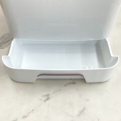 【レガストック川崎本店】MIクリエーションズ コスメ メイク ボックス 化粧箱 化粧品 収納 ミラー付 鏡付 大容量 COB-350 パープル 日本製の画像