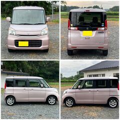 【車検R6年12月】H27/スペーシア/4WD/ワンオーナー/プッシュスタート/スタッドレスの画像