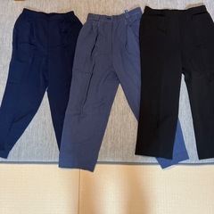 【お渡し済】婦人用スラックス、パンツ3着⑤の画像