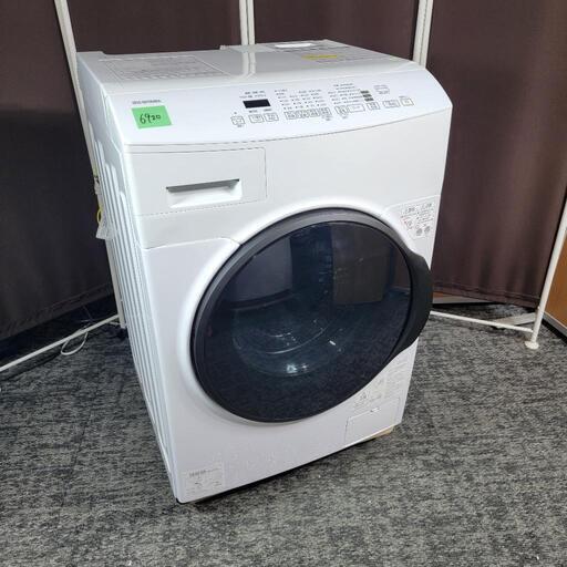 ‍♂️h060831売約済み❌6920‼️配送設置は無料‼️最新2022年製✨アイリスオーヤマ 8kg/3kg ドラム式洗濯機