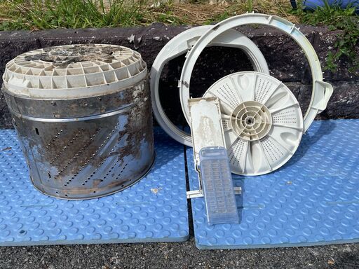 洗濯機の分解クリーニング行っています！配送設置込み　パナソニック5.0K洗濯機　2018年製　分解クリーニング済み！！