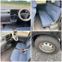 【車検R6年12月】H20/低走行/7万キロ/ハイゼット/ターボ/4WD/ワンオーナー/記録簿多数/切換え四駆/スタッドレスの画像