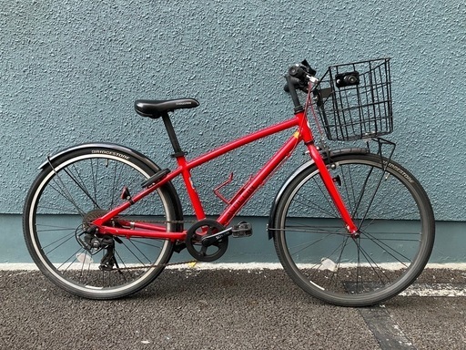 アルミフレーム/クロスバイク★激安★使用頻度少なめ★LEDライト付き★BRIDGESTONE(ブリヂストン)／SCHLEIN(シュライン)