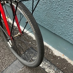 アルミフレーム/クロスバイク★激安★使用頻度少なめ★LEDライト付き★BRIDGESTONE(ブリヂストン)／SCHLEIN(シュライン)の画像