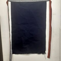 未使用展示品【帆 前掛け 夢 片面プリント】腰前用 帆布 染め サロン エプロン 作業用 札幌 北20条店の画像