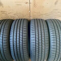 DUNLOP LEMANS Ⅴ+ SILENT CORE 205/55R16 91V 中古タイヤ4本セット