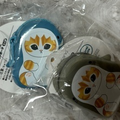 mofusand サメにゃんシリコンポーチ2種セットの画像