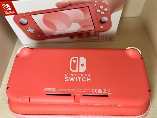 美品　ニンテンドーSwitchライト　ピンク