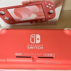 美品 ニンテンドーSwitchライト ピンク