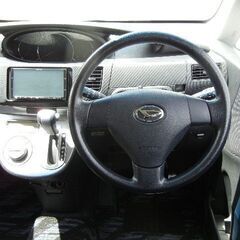 平成２１年式　ダイハツ　ムーブ　カスタムＸ　ＡＢＳ　スマートキー　社外ナビ　バックカメラ　ＨＩＤ　タイミングチェーンの画像