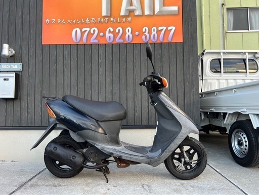 ★35000円 レッツ2 セル1 実働車 スズキ　原付　スクーター　レッツ　　2スト