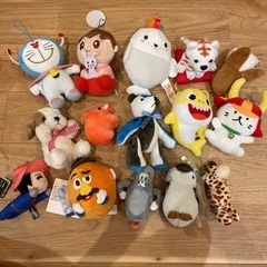 
ぬいぐるみ、キーホルダー