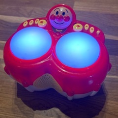 アンパンマン太鼓おもちゃの画像