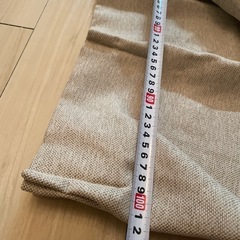 ロングカーテン　ページュの画像