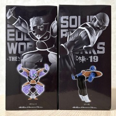 ドラゴンボールZ SOLID EDGE WORKS THE出陣 17 19 ギニュー バータ　フィギュアの画像