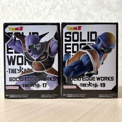 ドラゴンボールZ SOLID EDGE WORKS THE出陣 17 19 ギニュー バータ　フィギュアの画像