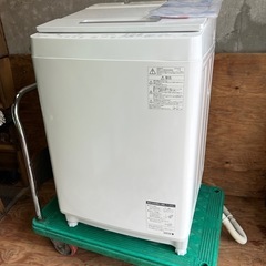 【八戸市内配送無料】9kg 洗濯機 2017年式　TOSHIBA　AW-9SD7（W）