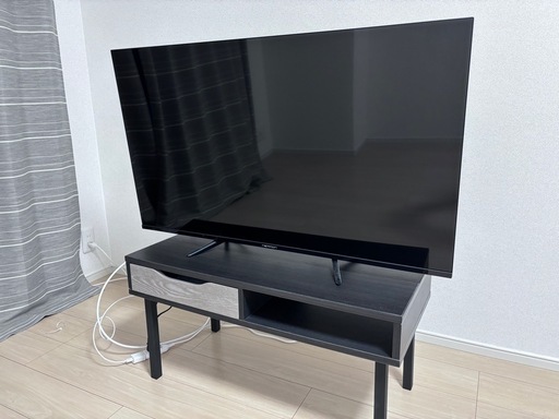 3点セット(43インチテレビ、テレビ台、Google Chrome cast)
