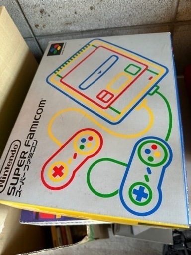 スーパーファミコン 本体 箱付き