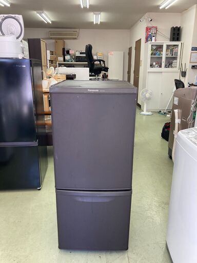 【リサイクルショップ　ピカソ　小松原】パナソニック Panasonic 138L 右開き 2ドア冷蔵庫 2018年製 NR-B14BW★6744★