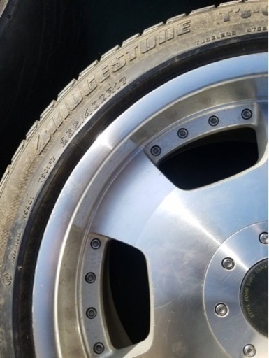 Y31 セドリックに履いてました 17インチ ディッシュ ホイール 旧車