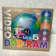 TDK VIDEO DVD-RAM カラーMIX  繰り返し録画...