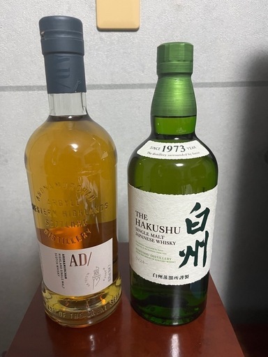 白州NV、アードナムルッカン シングルモルト セット
