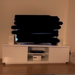 IKEAの綺麗なテレビ台です！の画像