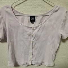 GAP クロップ丈シャツ