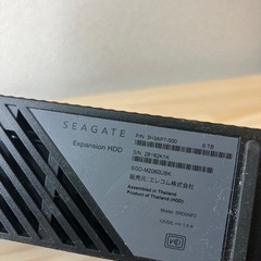 エレコム　外付けHDD 6TB　の画像